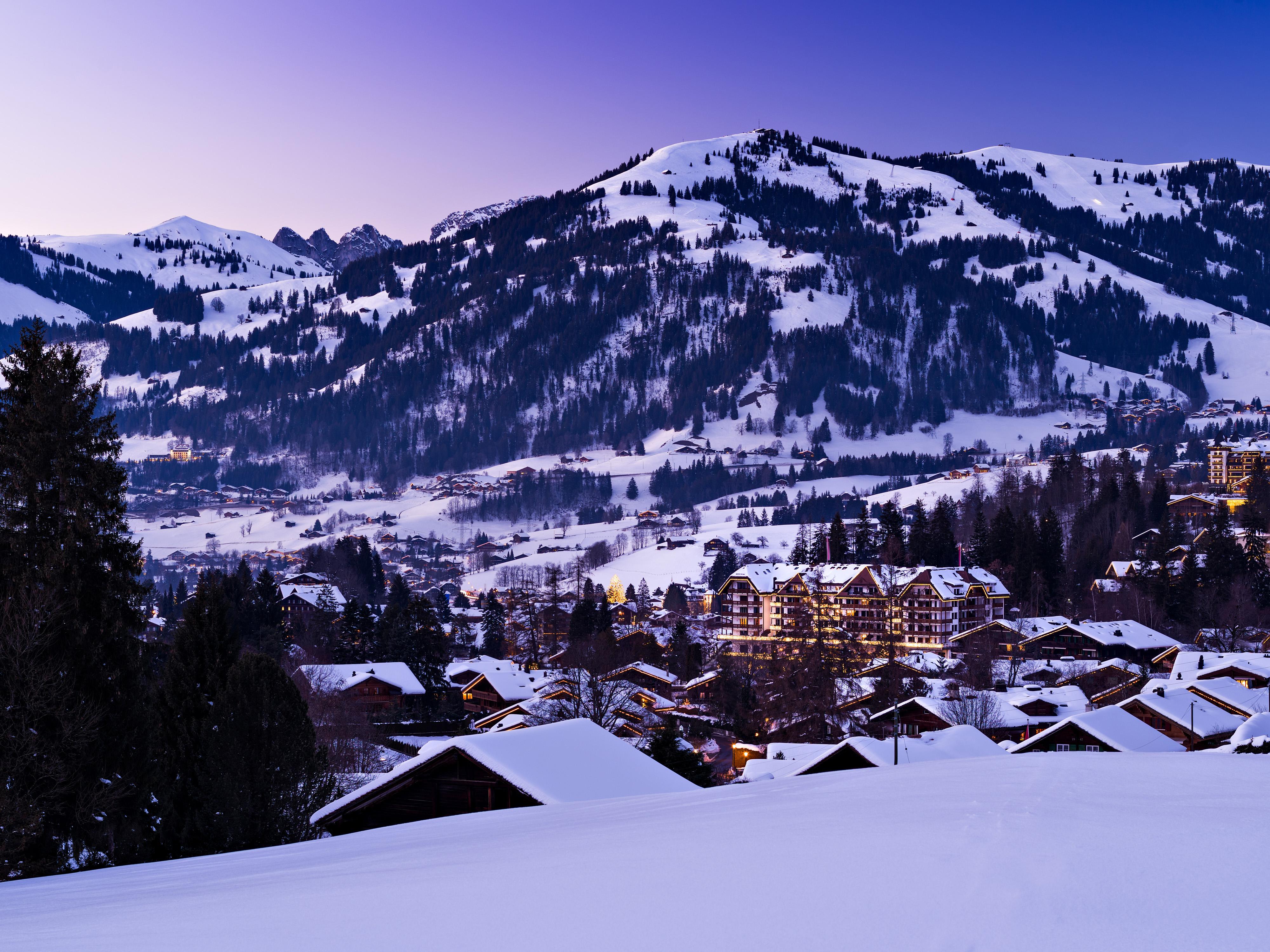 Chalet Grand View - Gstaad Saanen Bagian luar foto