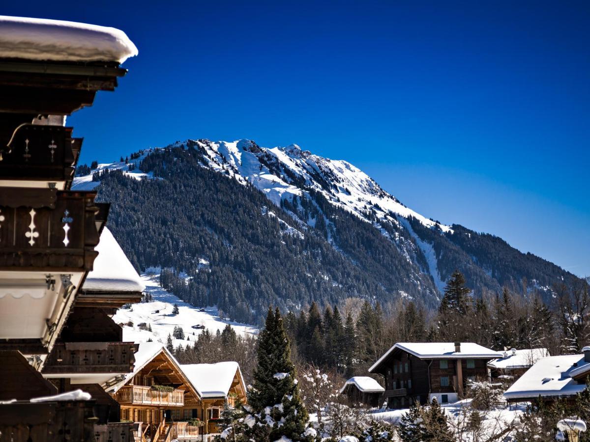 Chalet Grand View - Gstaad Saanen Bagian luar foto