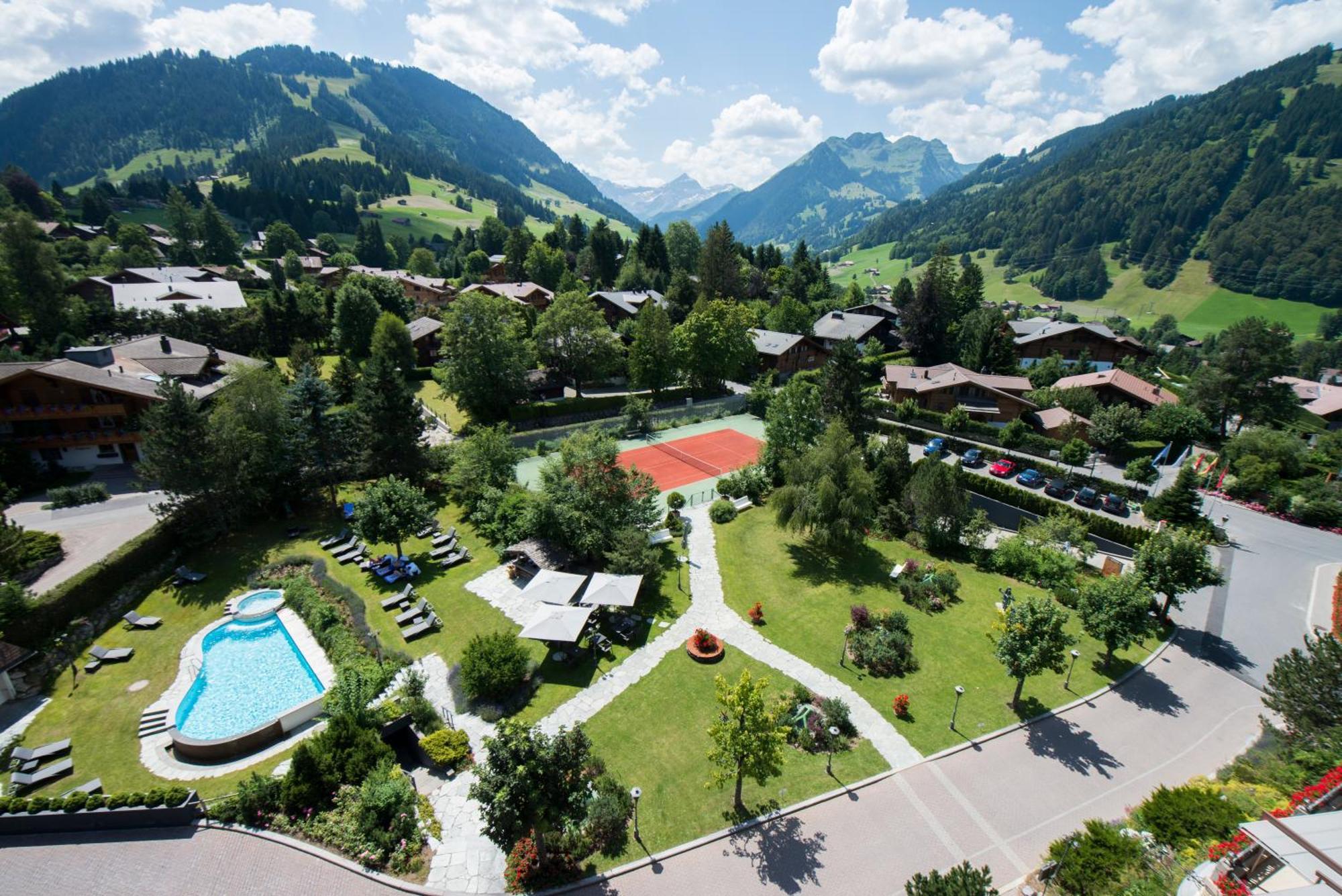 Chalet Grand View - Gstaad Saanen Bagian luar foto